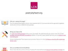 Tablet Screenshot of poetrybyheart.org